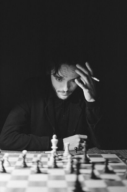 i put django in check - a Photographic Art Artowrk by LMR (luke marcus rosen)